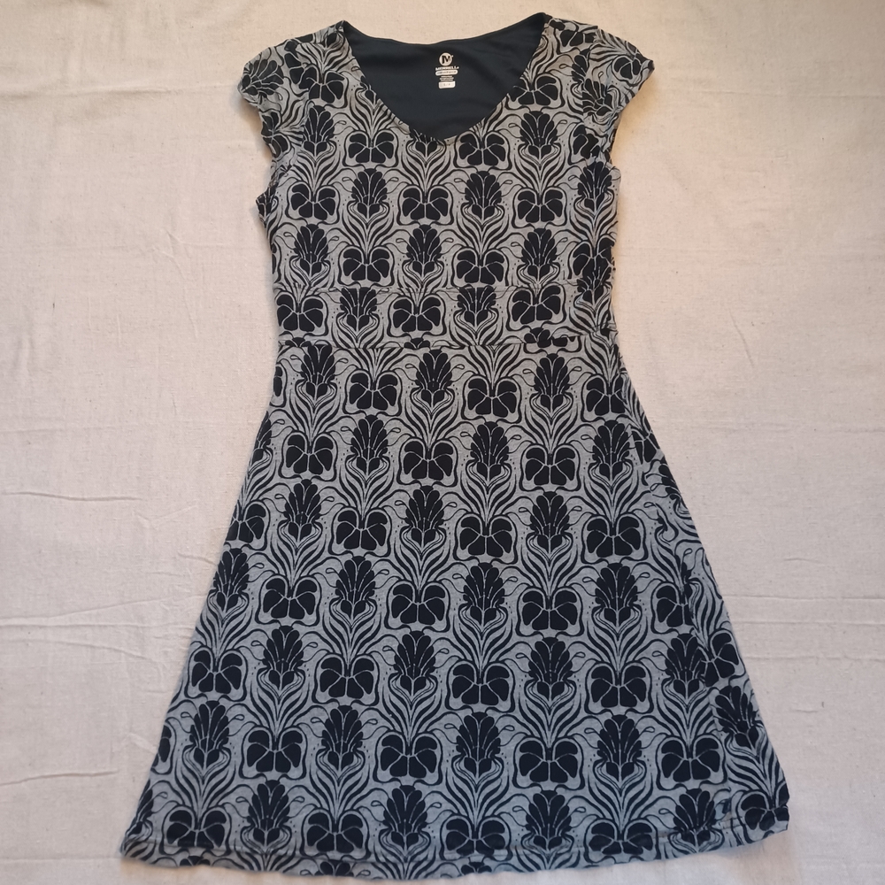 Merrell SelectWick Patterned Midi Dress Women's Size Small